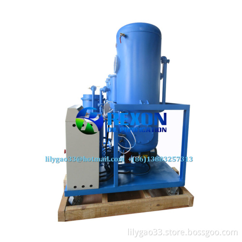 High Vacuum Lubricating Oil Purifier Plant with 3 Stage Filtration System and Coalescence Oil Water Filter